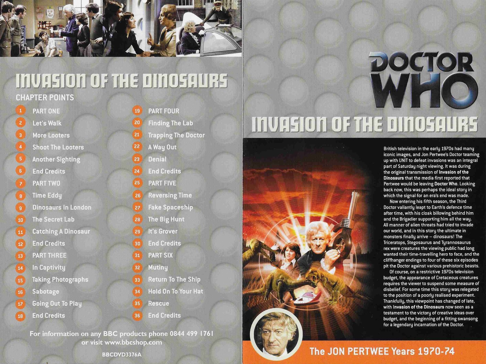 Inserts from BBCDVD 3376A